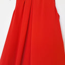 Second-Hand - Cue Crimson Soft Pleat Top Size 12 - SwapUp