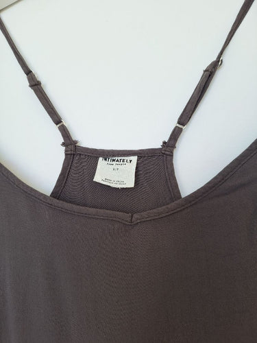 Second-Hand - Free People Charcoal Pixie Hem Tunic Dress Size S - SwapUp