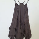 Second-Hand - Free People Charcoal Pixie Hem Tunic Dress Size S - SwapUp