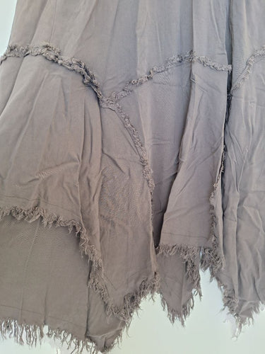 Second-Hand - Free People Charcoal Pixie Hem Tunic Dress Size S - SwapUp