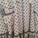 Second-Hand - Free People Paisley Floaty Mini Dress Size S - SwapUp