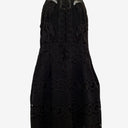 Second-Hand - Shona Joy Noir Lace Mini Dress Size 12 - SwapUp