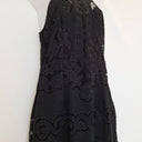 Second-Hand - Shona Joy Noir Lace Mini Dress Size 12 - SwapUp