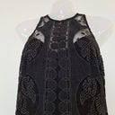 Second-Hand - Shona Joy Noir Lace Mini Dress Size 12 - SwapUp