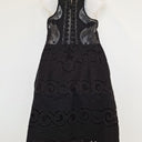Second-Hand - Shona Joy Noir Lace Mini Dress Size 12 - SwapUp