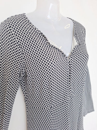 Second-Hand - Weekend MaxMara Chic Slinky Ring Desgin Midi Dress Size M - SwapUp