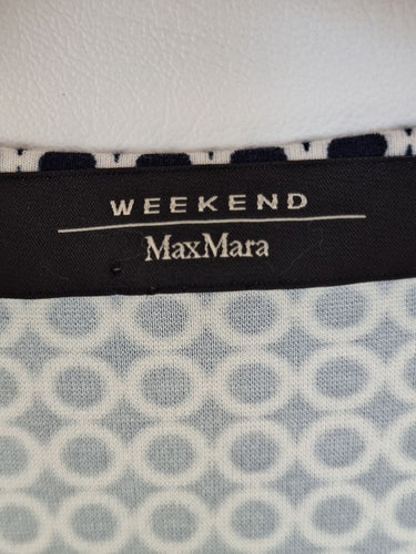Second-Hand - Weekend MaxMara Chic Slinky Ring Desgin Midi Dress Size M - SwapUp