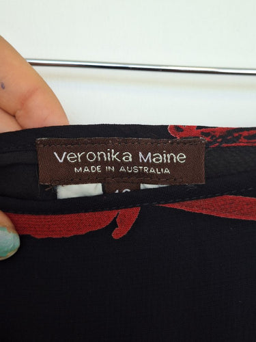Second-Hand - Veronika Maine Dark Romance Layer Wrap Skirt Size 10 - SwapUp
