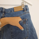 Second-Hand - Insight A Line Mini Denim Skirt Size 12 - SwapUp