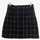 Second-Hand - Country Road Wool Blend Tweed Check Mini Skirt Size 12 - SwapUp