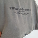 Second-Hand - Thrills Ribbed Crop Logo Top Size 14 - SwapUp