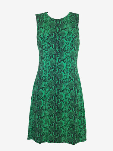 Second-Hand Alice + Olivia Emerald Snake Mini Dress Size 8 – SwapUp