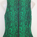 Second-Hand - Alice + Olivia Emerald Snake Mini Dress Size 8 - SwapUp