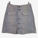 Second-Hand - Country Road Muted Blue Denim Mini Skirt Size 8 - SwapUp