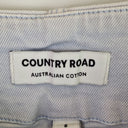 Second-Hand - Country Road Muted Blue Denim Mini Skirt Size 8 - SwapUp