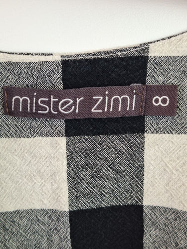 Second-Hand - Mister Zimi Gingham Cute Mini Dress Size 8 - SwapUp