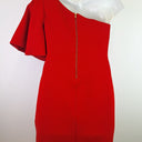 Second-Hand - Pilgrim Garnet One Shoulder Dress Size 12 - SwapUp