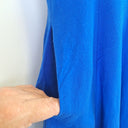 Second-Hand - Sheike Admiral Blue Linen Blend Mini Dress Size 10 - SwapUp