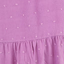 Second-Hand - Mister Zimi Lavender Polka Texture Mini Dress Size 8 - SwapUp