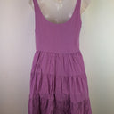 Second-Hand - Mister Zimi Lavender Polka Texture Mini Dress Size 8 - SwapUp