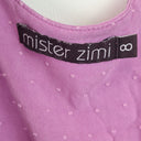 Second-Hand - Mister Zimi Lavender Polka Texture Mini Dress Size 8 - SwapUp