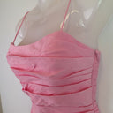 Second-Hand - Aje Bon Bon Pink Draped Slip Mini Dress Size 6 - SwapUp