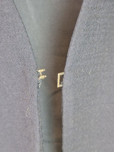 Second-Hand - Assorted Brands Navy Tailored Single Clasp Blazer Size 12 - SwapUp