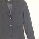 Second-Hand - Private Label Collection Classic Pinstriped Work Blazer Size M - SwapUp