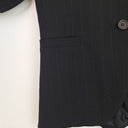 Second-Hand - Private Label Collection Classic Pinstriped Work Blazer Size M - SwapUp