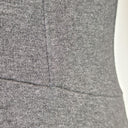 Second-Hand - French Connection Smart Grey Marle Warm Midi Dress Size 12 - SwapUp