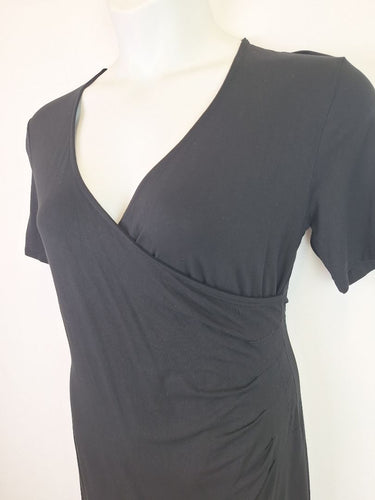 Second-Hand - Gerry Weber Essential Draped Work Midi Dress Size 12 - SwapUp