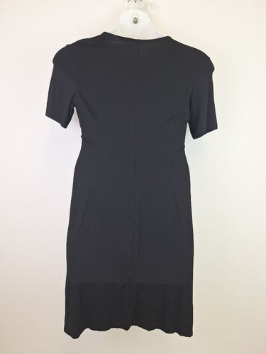 Second-Hand - Gerry Weber Essential Draped Work Midi Dress Size 12 - SwapUp