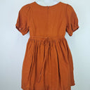 Second-Hand - Princess Highway Rust Casual Scooped Mini Dress Size 12 - SwapUp