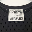 Second-Hand - Alpha60 Perforated Longline Oversized Top Size XL - SwapUp