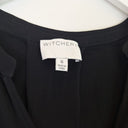 Second-Hand - Witchery Noir Capsule Gathered Top Size 16 - SwapUp