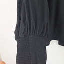 Second-Hand - Witchery Noir Capsule Gathered Top Size 16 - SwapUp