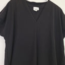 Second-Hand - Seed Capped Sleeve Elevated Basic Top Size XL - SwapUp