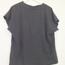 Second-Hand - Seed Capped Sleeve Elevated Basic Top Size XL - SwapUp