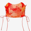 Second-Hand - Assorted Brands Leesha Side Laced Strapless Top Size 8 - SwapUp
