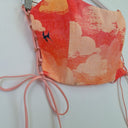 Second-Hand - Assorted Brands Leesha Side Laced Strapless Top Size 8 - SwapUp