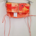 Second-Hand - Assorted Brands Leesha Side Laced Strapless Top Size 8 - SwapUp