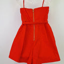 Second-Hand - BWLDR Resort Fiery Coral Cotton Playsuit Size 8 - SwapUp