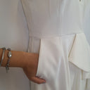 Second-Hand - Sheike Timeless White Frill Jumpsuit Size 12 - SwapUp
