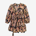 Second-Hand - Torannce Boho Floral Long Sleeve Mini Dress Size 12 - SwapUp