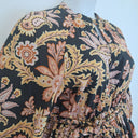 Second-Hand - Torannce Boho Floral Long Sleeve Mini Dress Size 12 - SwapUp