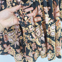 Second-Hand - Torannce Boho Floral Long Sleeve Mini Dress Size 12 - SwapUp