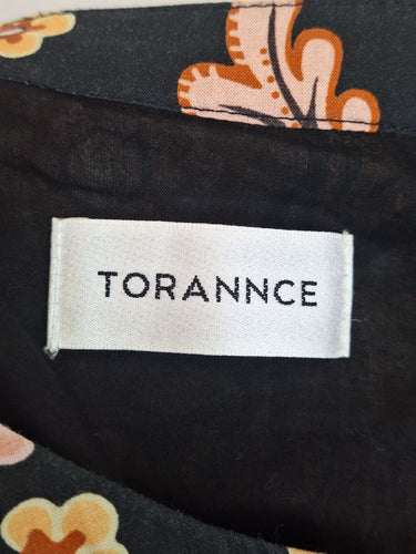 Second-Hand - Torannce Boho Floral Long Sleeve Mini Dress Size 12 - SwapUp