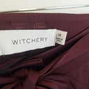Second-Hand - Witchery Merlot Stylish Belted Pants Size 16 - SwapUp