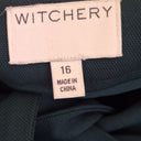 Second-Hand - Witchery Emerald Pleated Office Pants Size 16 - SwapUp