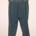 Second-Hand - Witchery Emerald Pleated Office Pants Size 16 - SwapUp